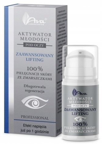 Ava Aktywator młodości pod oczy lifting 15 ml