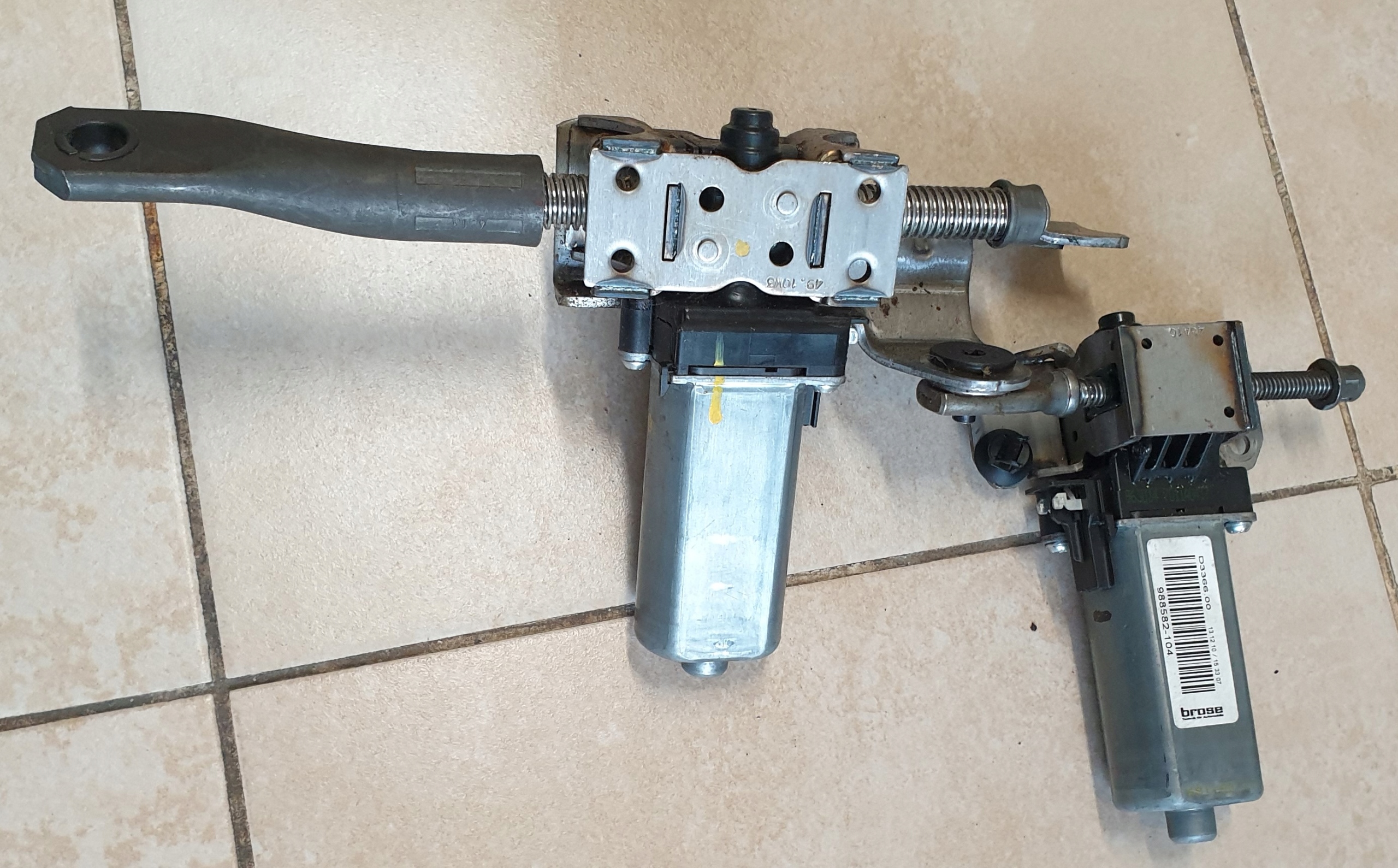2X Motor SITZ REGULACJA AUDI A4 B8 A5 8T A6 C7 A7 4G OE EU