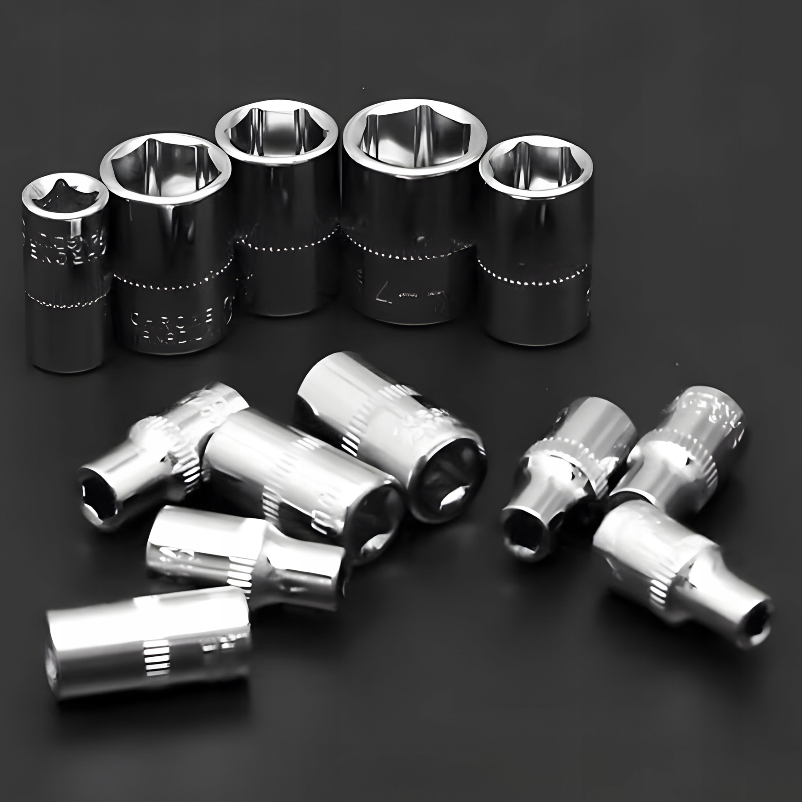 ZESTAW KLUCZY NASADOWYCH KLUCZE NASADOWE 46EL STAL Rodzaj klucza dynamometryczny