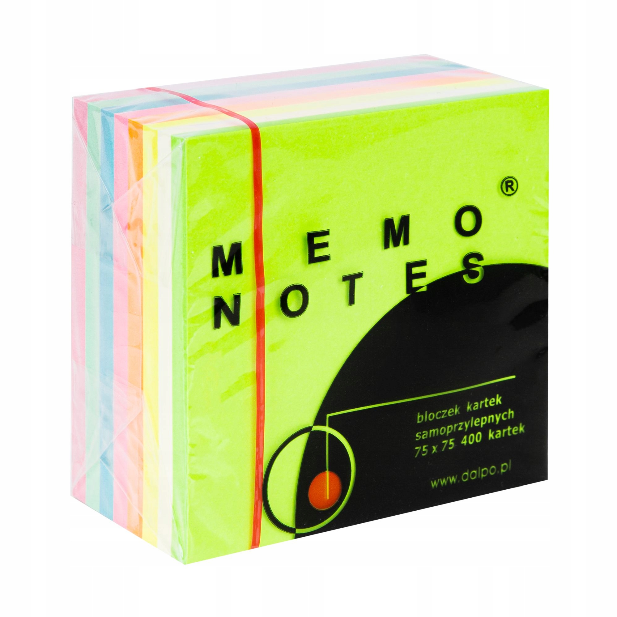

Notes Tęczo 75x75 400k samoprzylepny kostka Dalpo