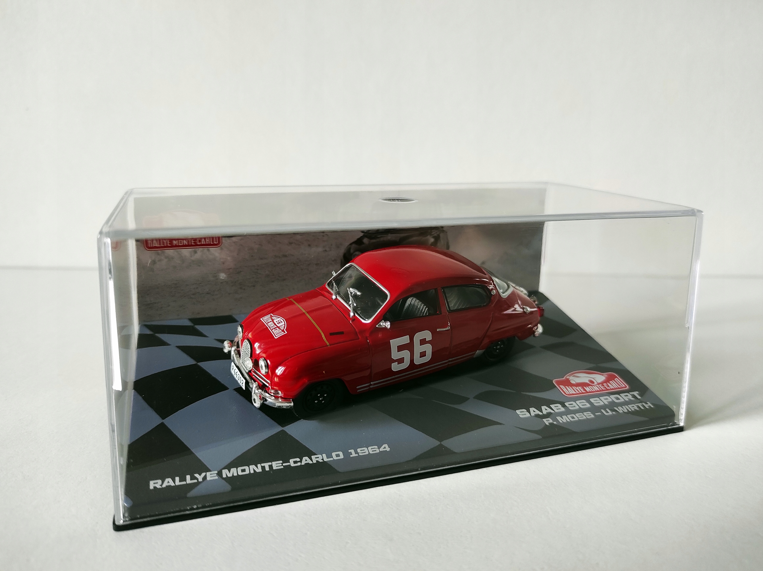 Saab 96 Sport Rally Monte Carlo 1964 Moss Wirth 1:43