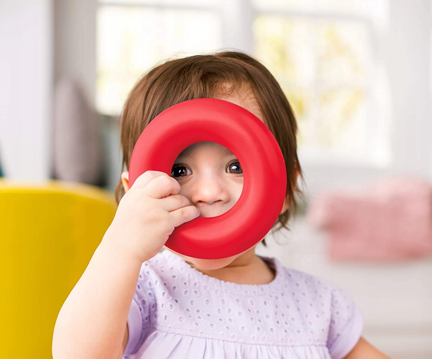 FISHER EKO PIRAMIDKA Z KÓŁEK UKŁADANKA GRF09 Wiek dziecka 6 m +