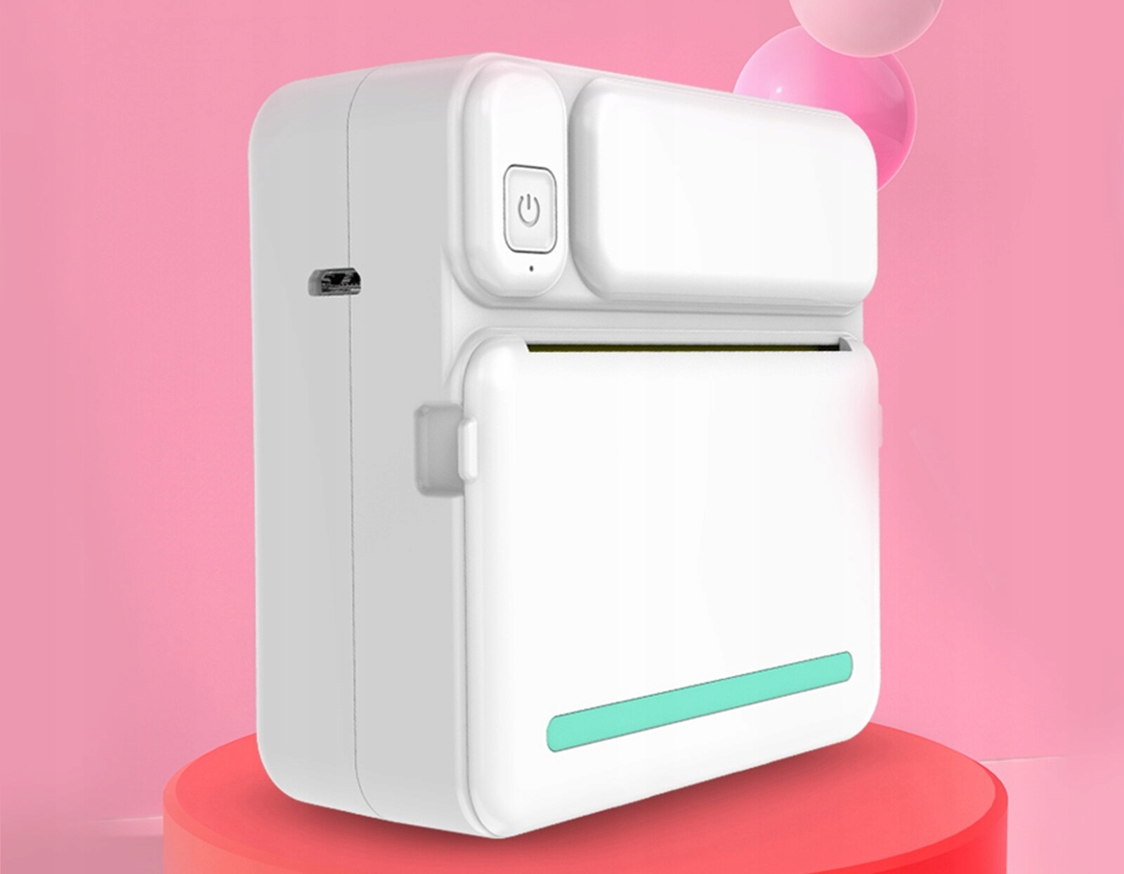 MINI DRUKARKA TERMICZNA DO ZDJĘĆ NOTATEK ETYKIET + 13 ROLEK GRATIS NAKLEJKI Kod producenta PRINTX6