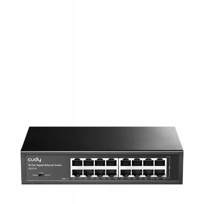 Switch Cudy GS1016, 16portový Gigabit Ethernet 1000 Mb/s, provedení do RACKu