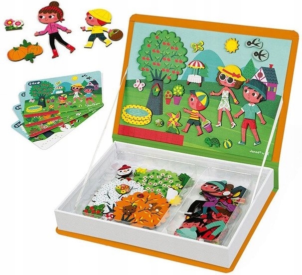 

Układanka Magnetyczna 4 Pory Roku Janod