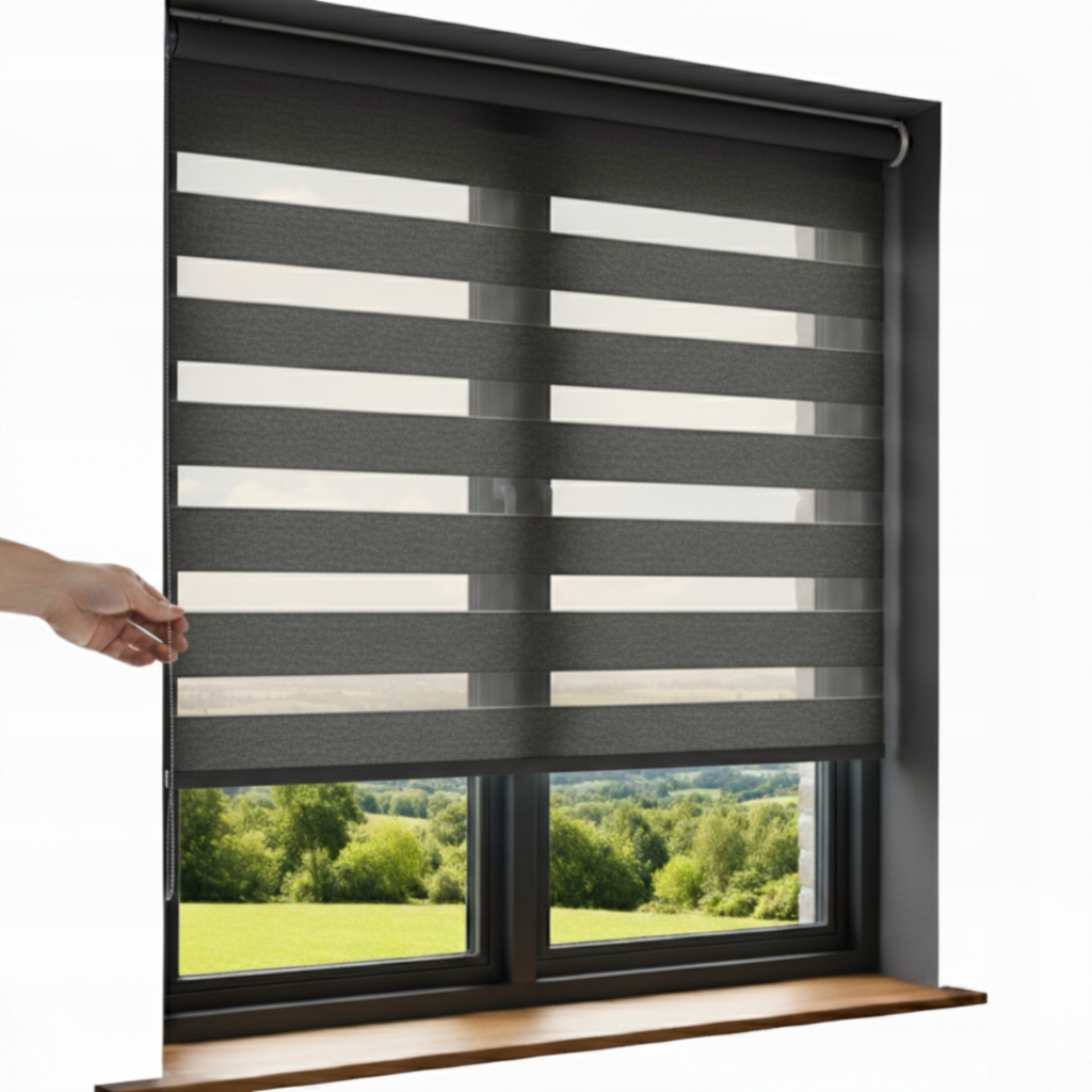 Nástěnná Roleta 25 mm Den A Noc Prestige okenní na míru 165x240