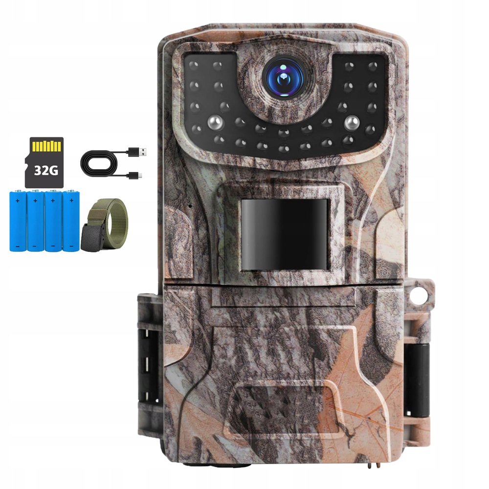 Kamera pro pozorování divoké zvěře 2K 36 Mp s dobou spouštění 0,2 s