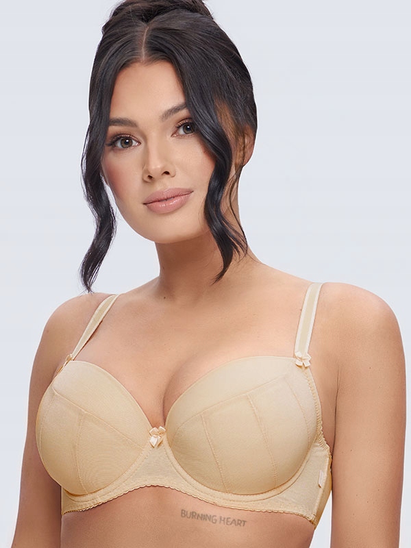 Vyztužená podprsenka Emilia K27 big béžová Dalia Lingerie 100C