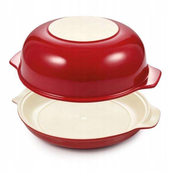 Keramická forma na chlieb okrúhla strieborná 30cm Tescoma