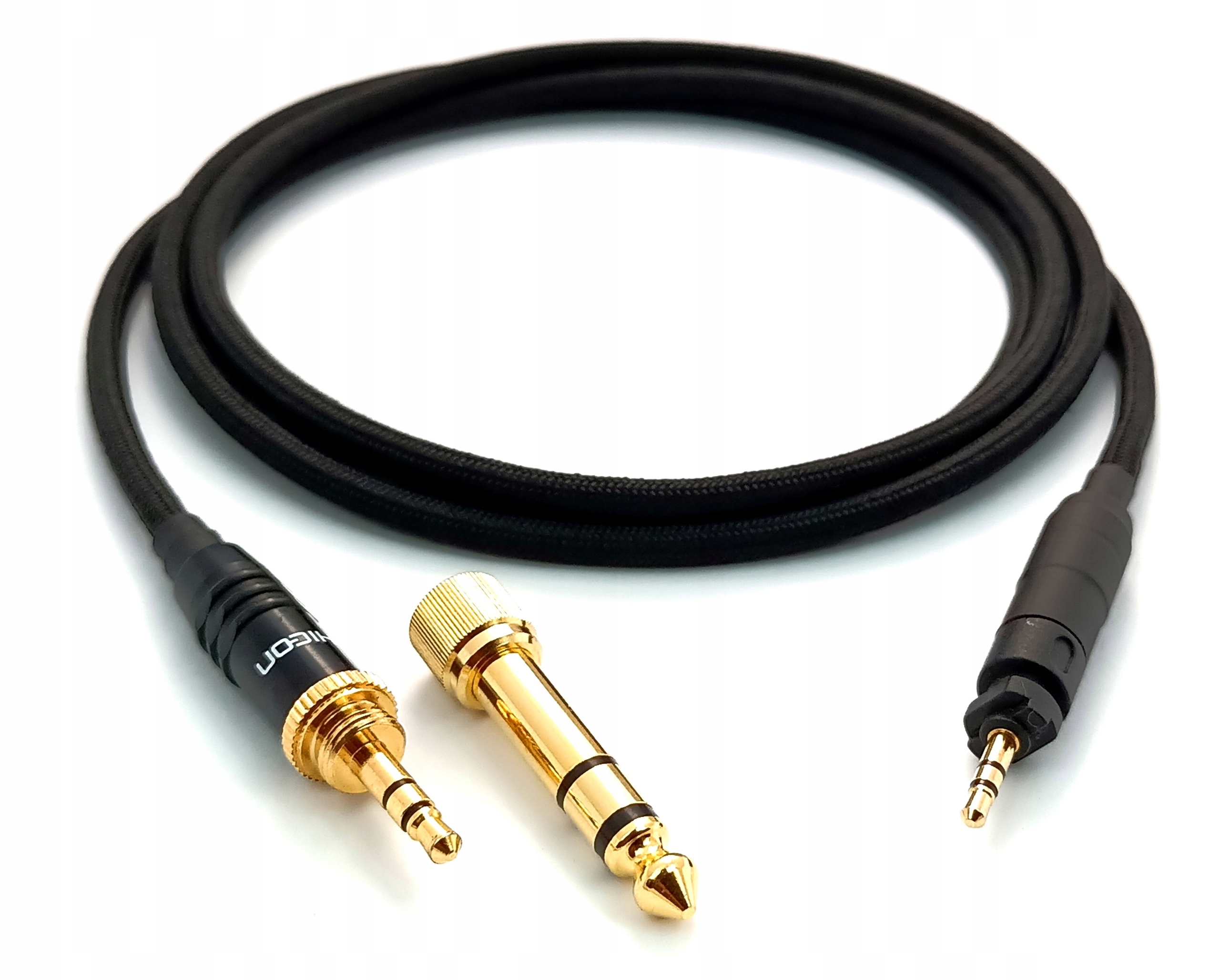 Kabel do słuchawek Shure ręcznie wykonany wtyk 3,5mm 6,3mm Canare