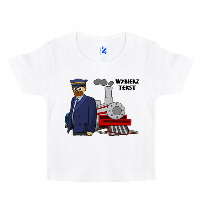 

Koszulka Dziecięca T-shirt Maszynista Pkp 7-8