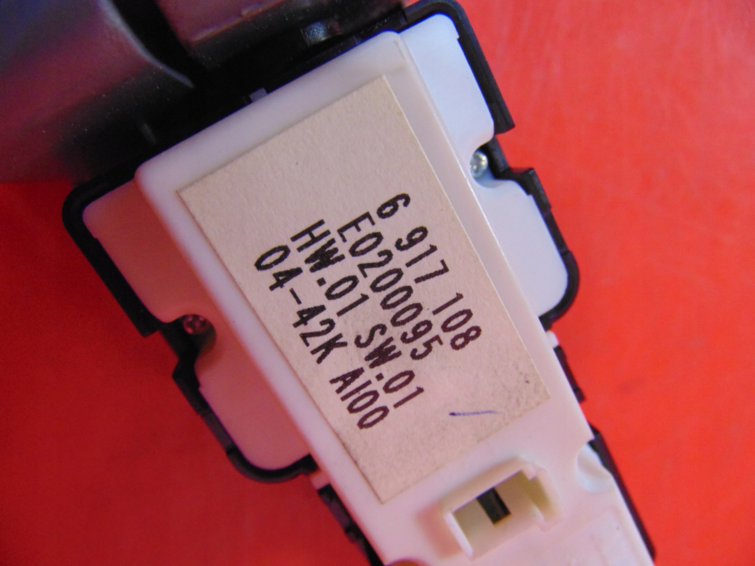 BMW 7 E65 E66 PANEL window control switch ashtray right rear part 6917108 7024608