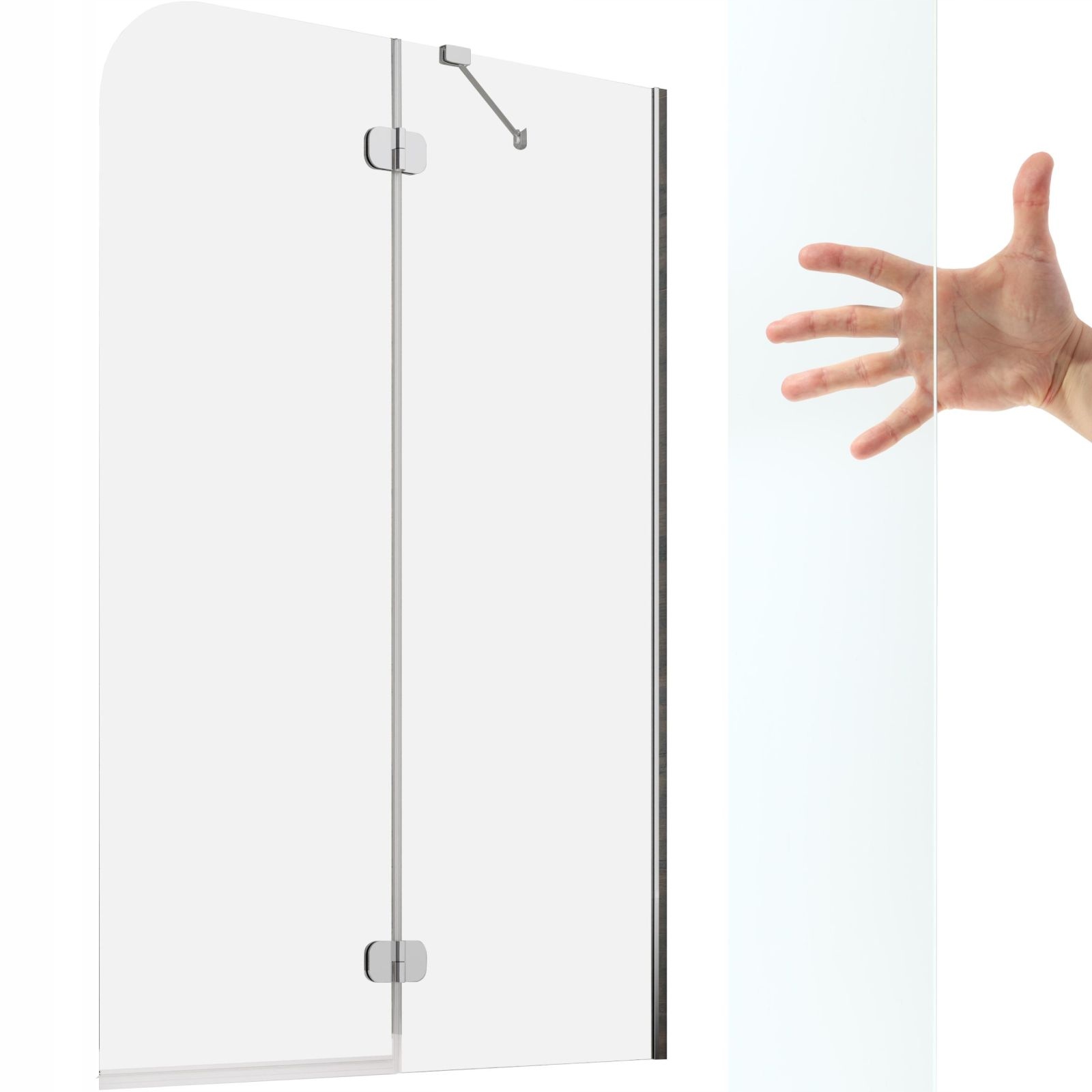 Parawan nawannowy Torrenta Pnd 120 P przejrzyste