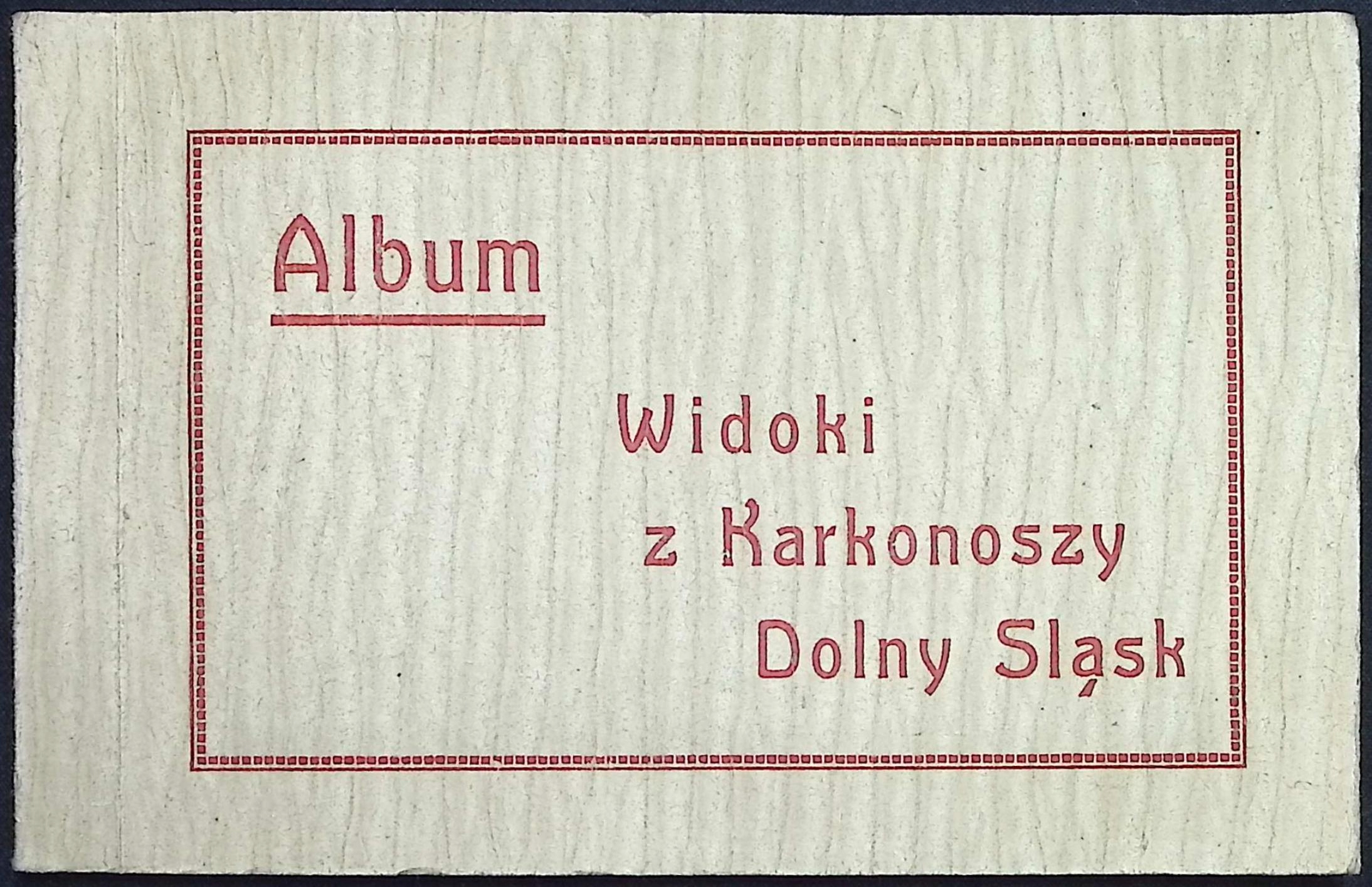 Album. Widoki z Karkonoszy Dolny Śląsk