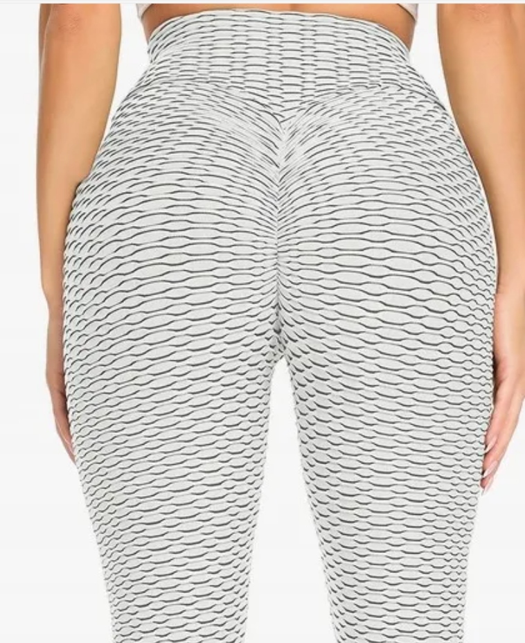 Legginsy damskie legginsy sportowe push up klasyczne długa rozmiar S