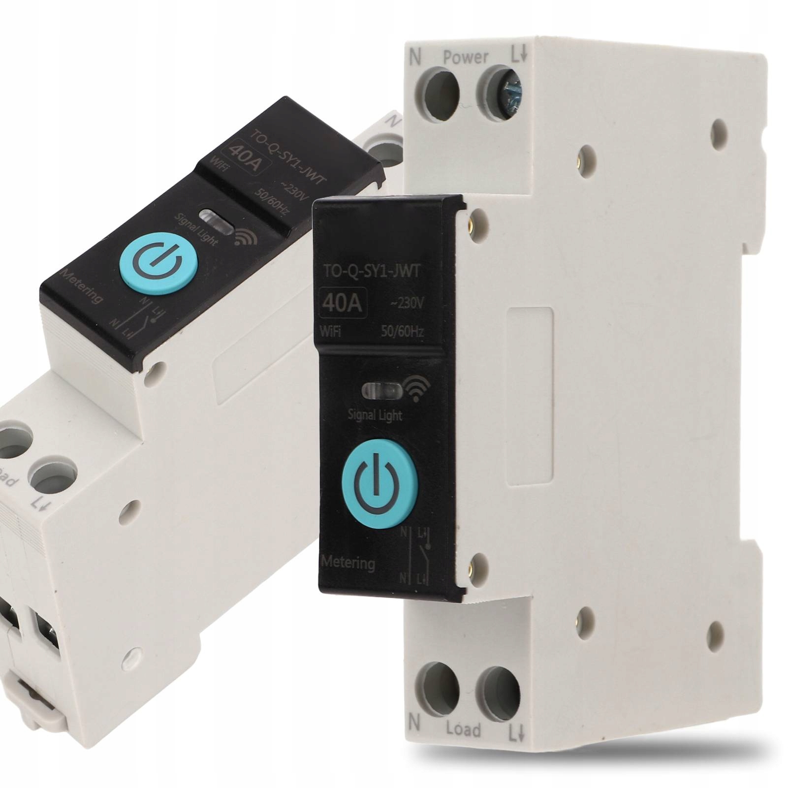 Smart Relé Ovladač Wifi Modulární Vypínač Na Din Lištu 230V 40A 1P