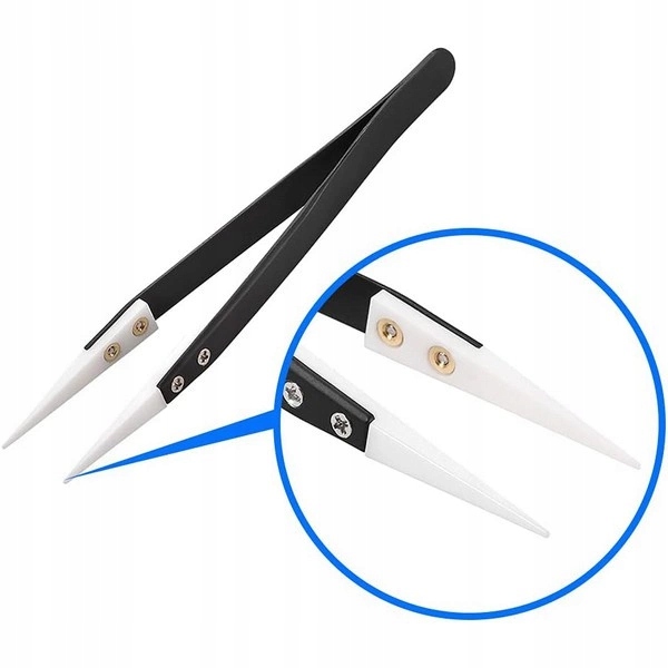 Pęseta ceramiczna prosta precyzyjna 13cm Stan opakowania oryginalne