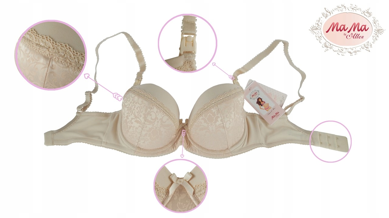 ALLES BIUSTONOSZ MAMA KELLY DO KARMIENIA 70H BEŻ Marka Alles