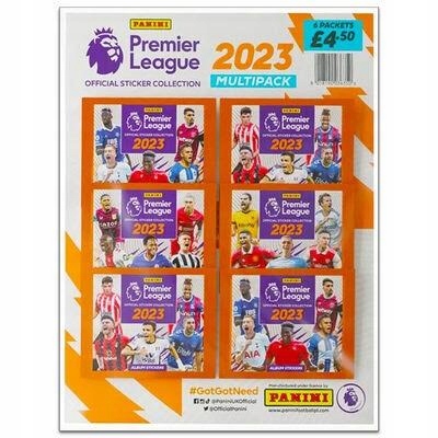 Premier League 2023 Multipack 6 Saszetki Naklejki