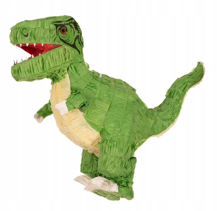Piniata PREMIUM Dinozaur Tyranozaur Dino T-Rex z Dinozaurem wielkość 41 cm.