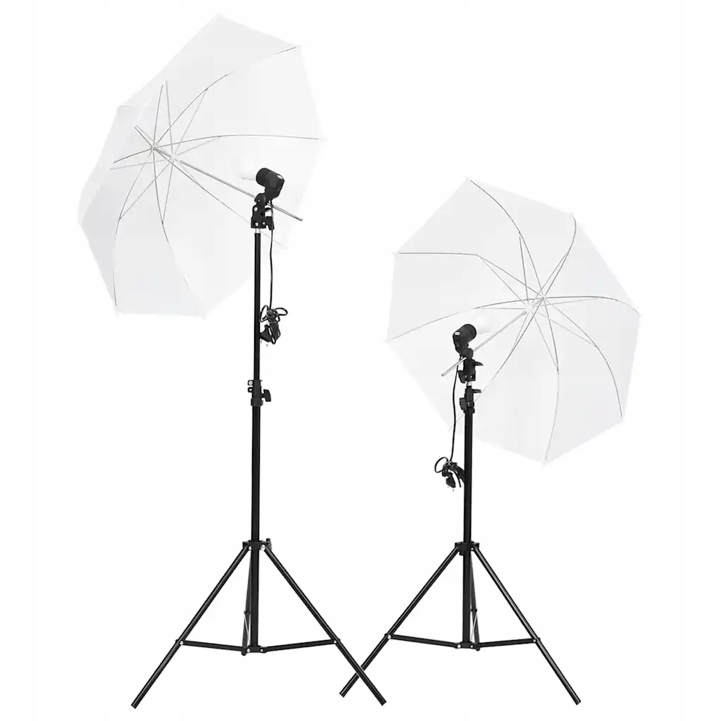 Zestaw Oświetleniowy Led do Fotografii i Filmowania, 2 Lampy, 2 Statywy, 2