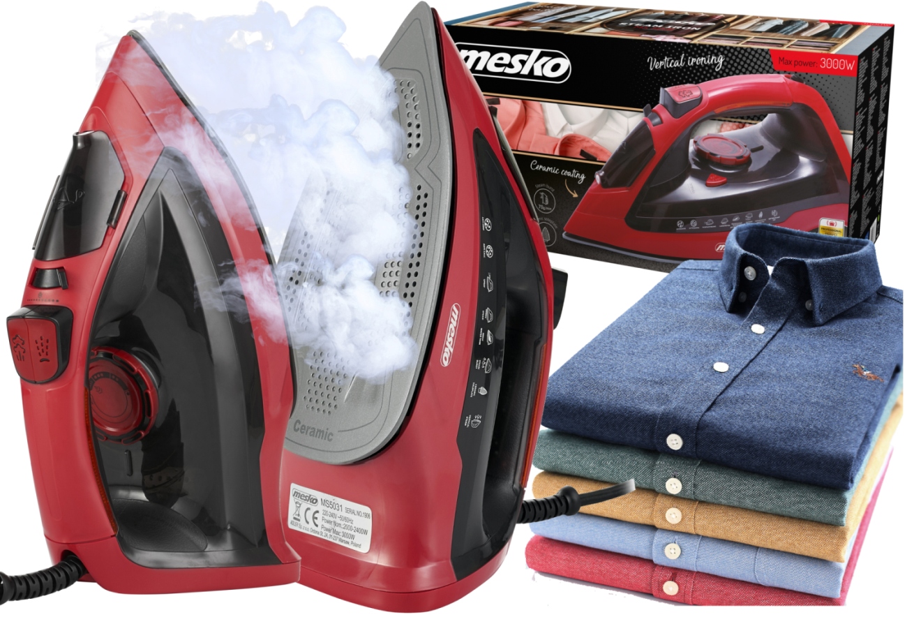 

Żelazko 3000W Strażak Anti-calc Samooczyszczanie