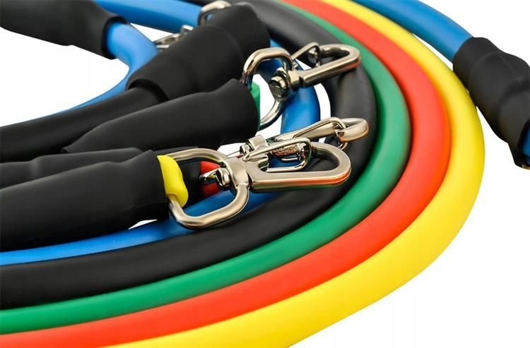 ZESTAW GUM OPOROWYCH DO ĆWICZEŃ LINY GUMY 5SZT Kod producenta 5904100200276