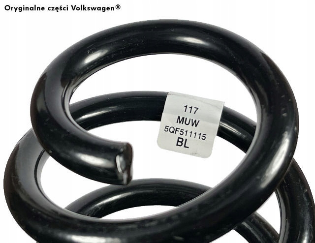 TYLNA SPREZYNA TYL AUDI A3 SKODA OCTAVIA ORYG 13 Part manufacturer Volkswagen original OE