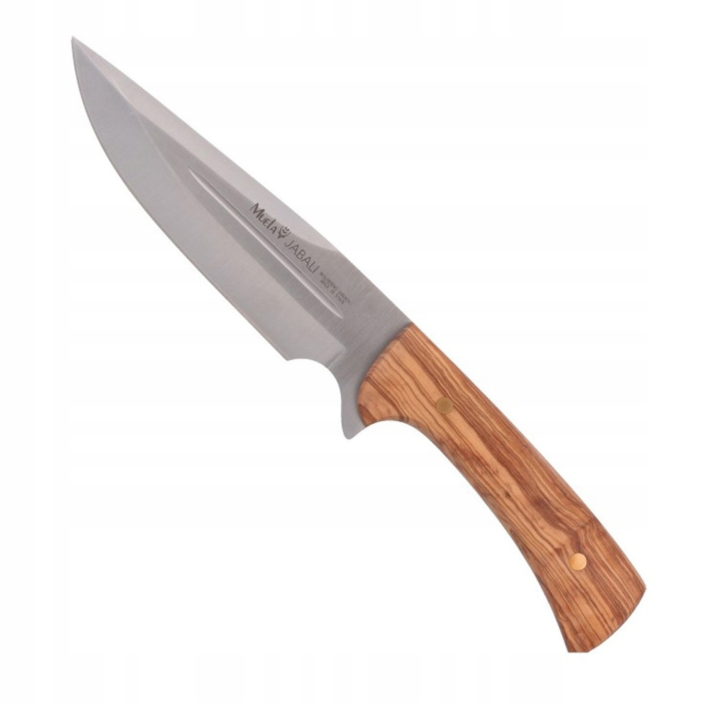 JABALI-17 Ol Muela 170mm blade, full tang, olive wood scales