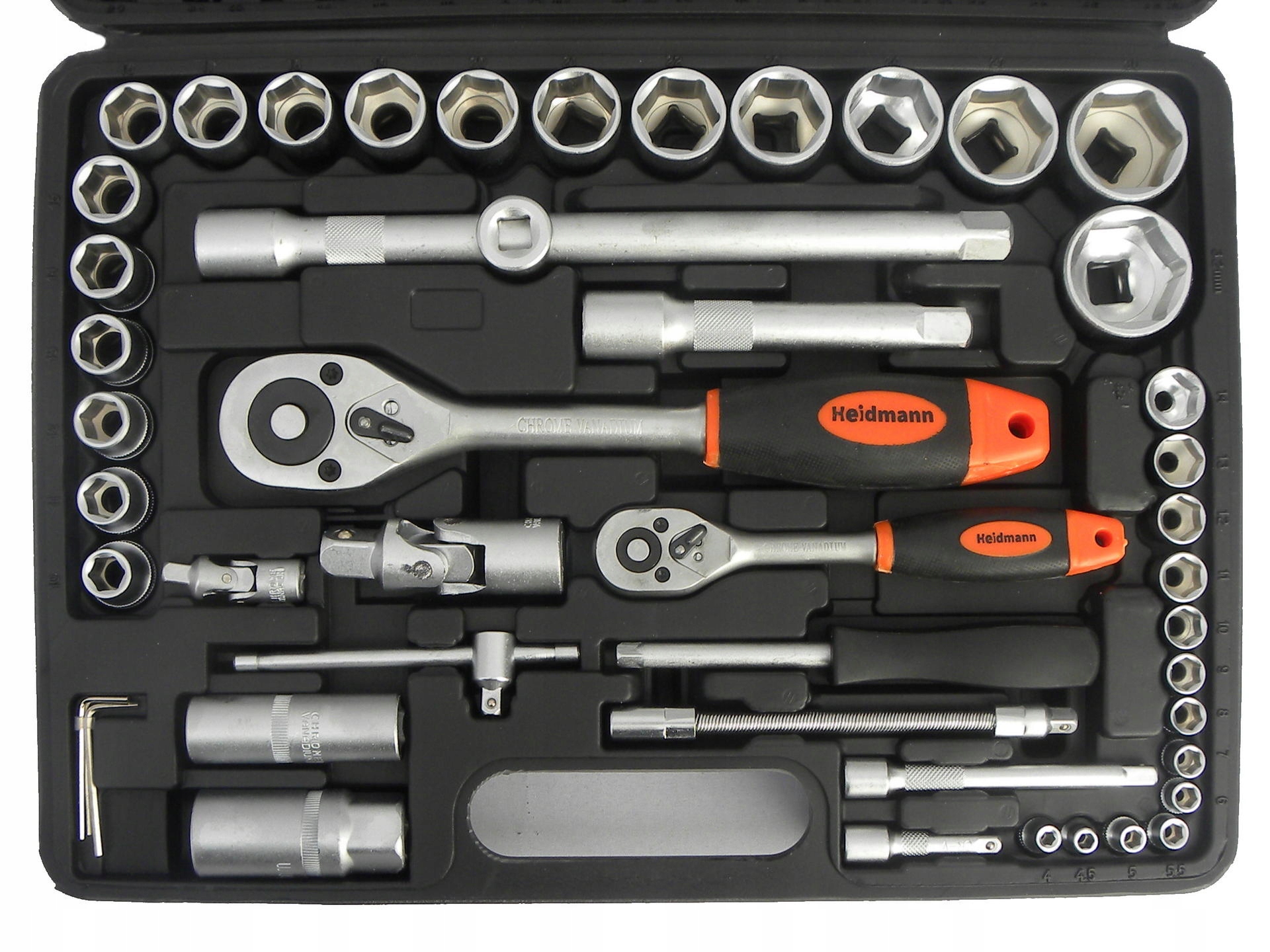 Набір Торцевих Ключів 94 Елементи 1/4, 1/2