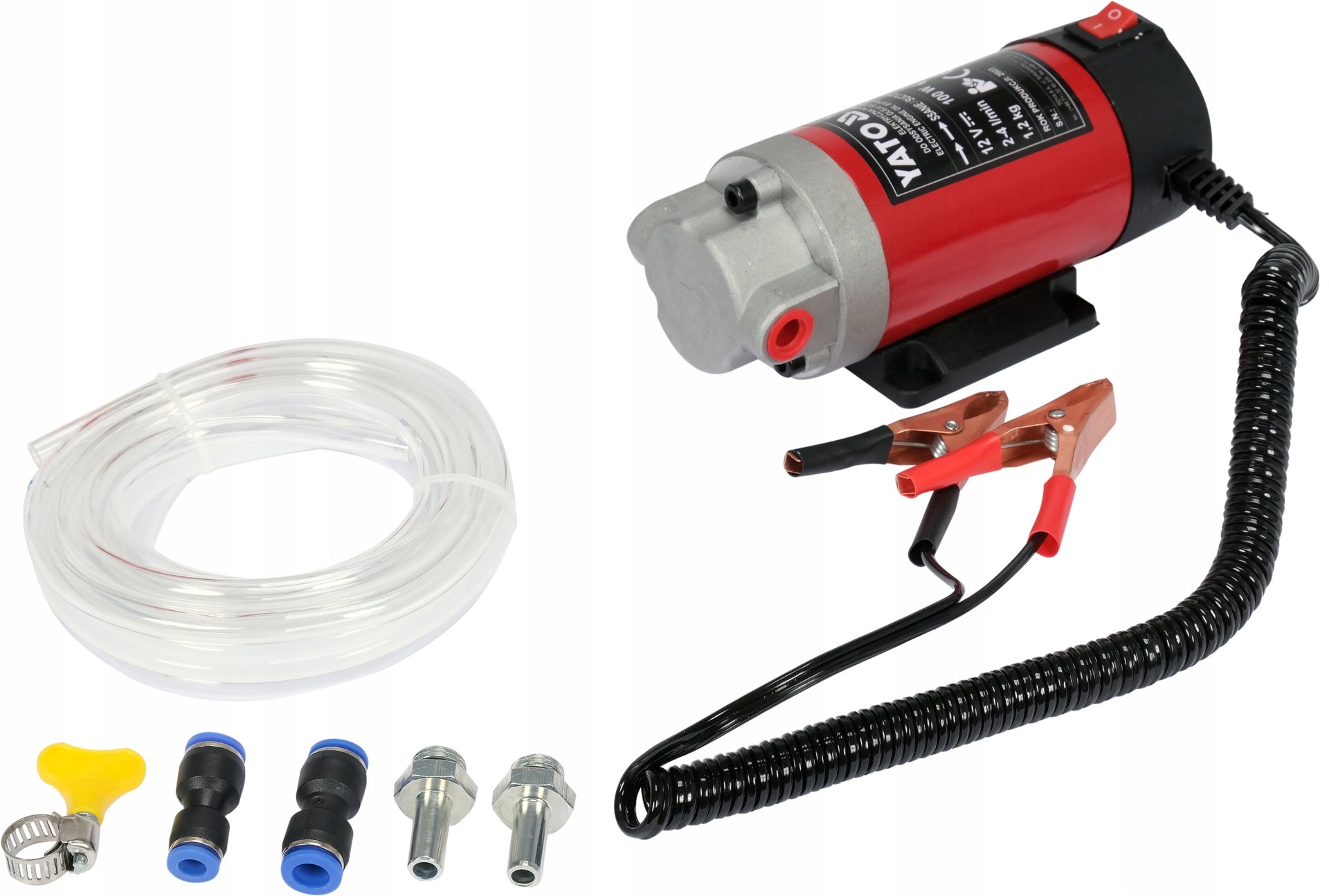 Elektryczna pompa do oleju silnikowego 12V 100W Yato YT-07140