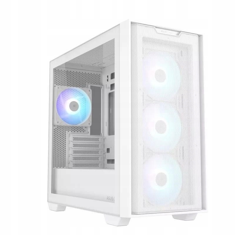 Asus case A21 Plus, Mini Tower, průhledná bočnice, 4x 120mm Argb Fan, …