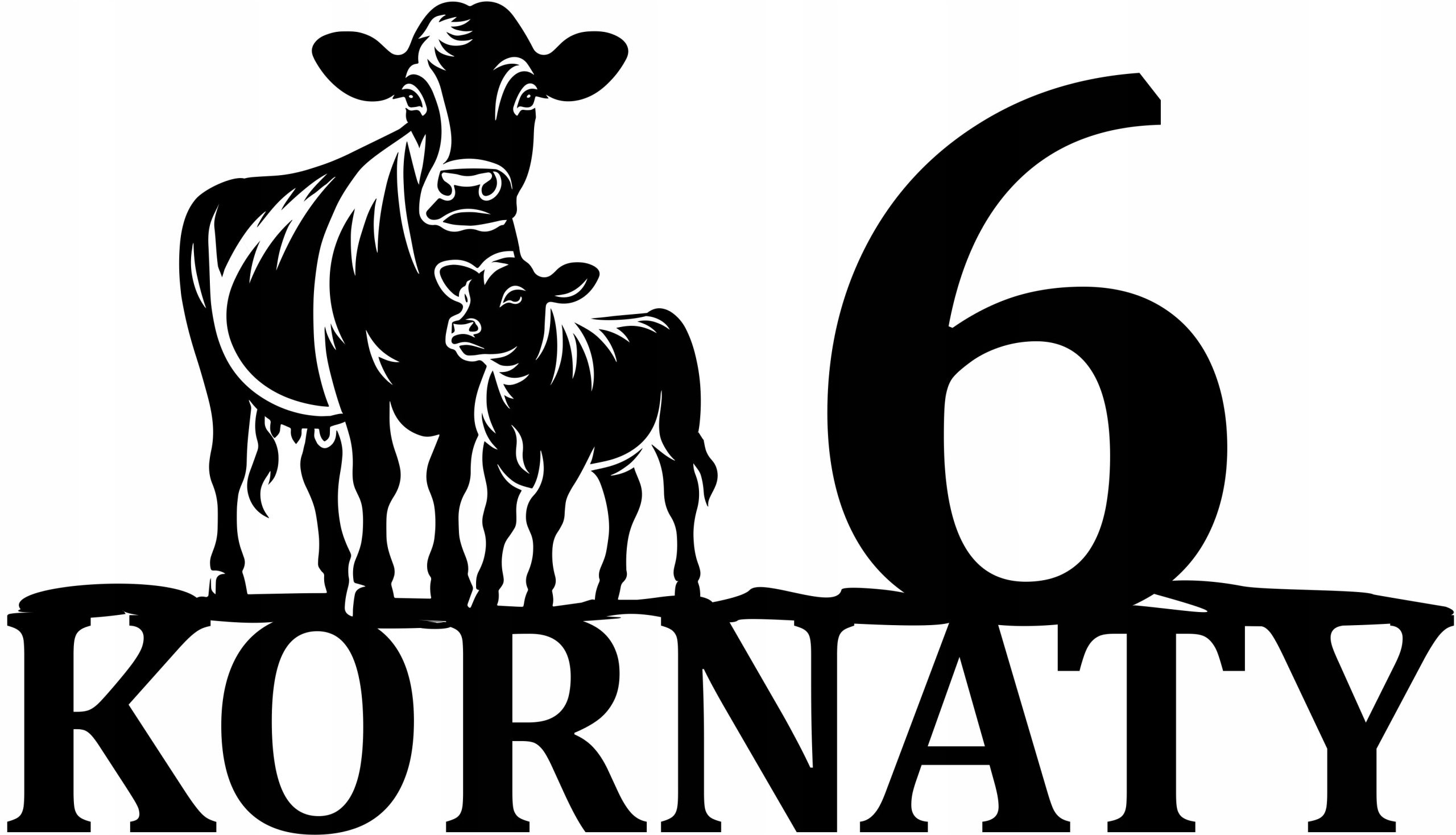 Krowa teľa farma Veľká adresárka tabuľka adresa číslo domu 60 cm