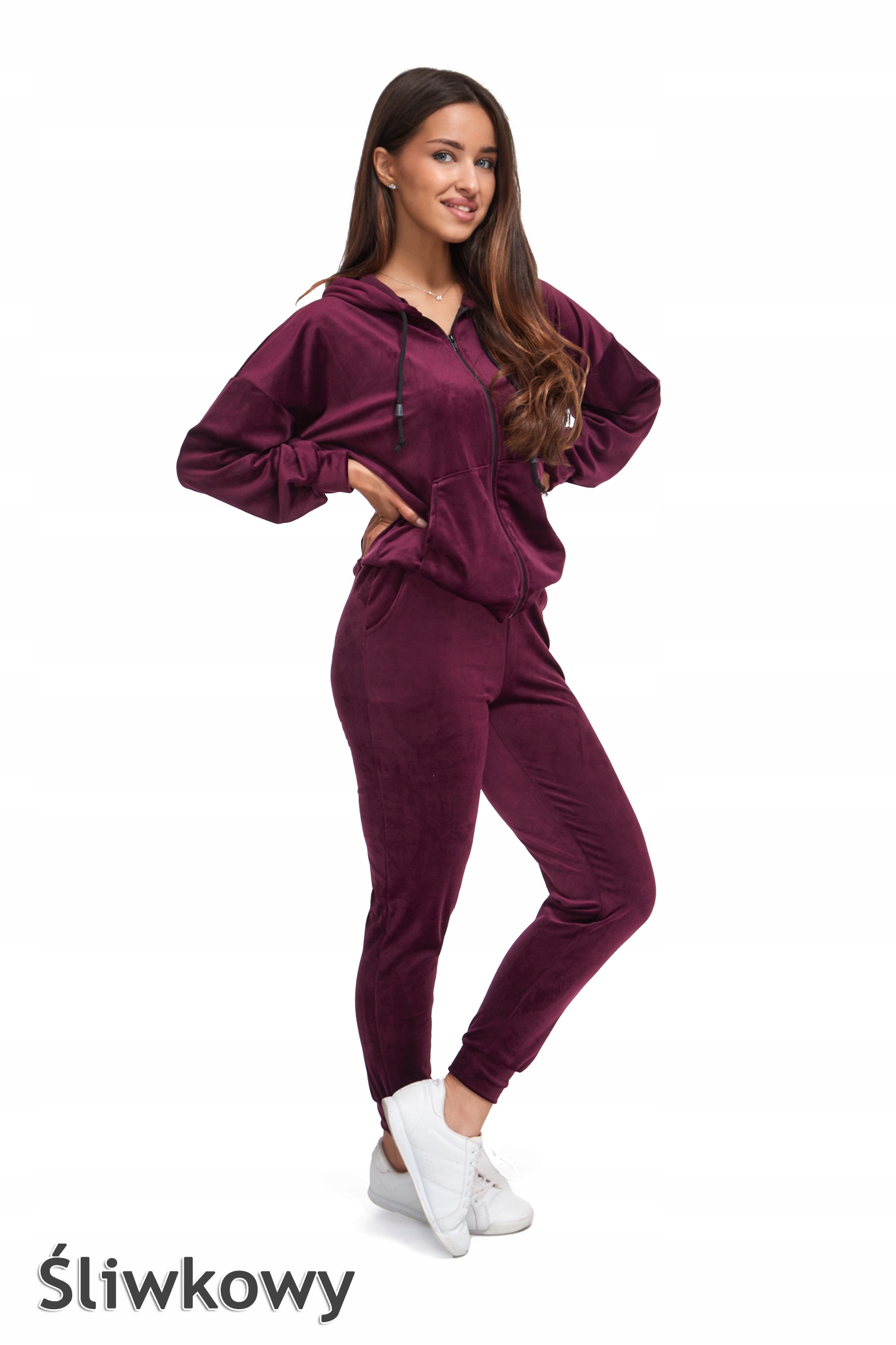 324_ 4XL/48 _WELUROWY KOMPLET DRESOWY Rozmiar 4XL