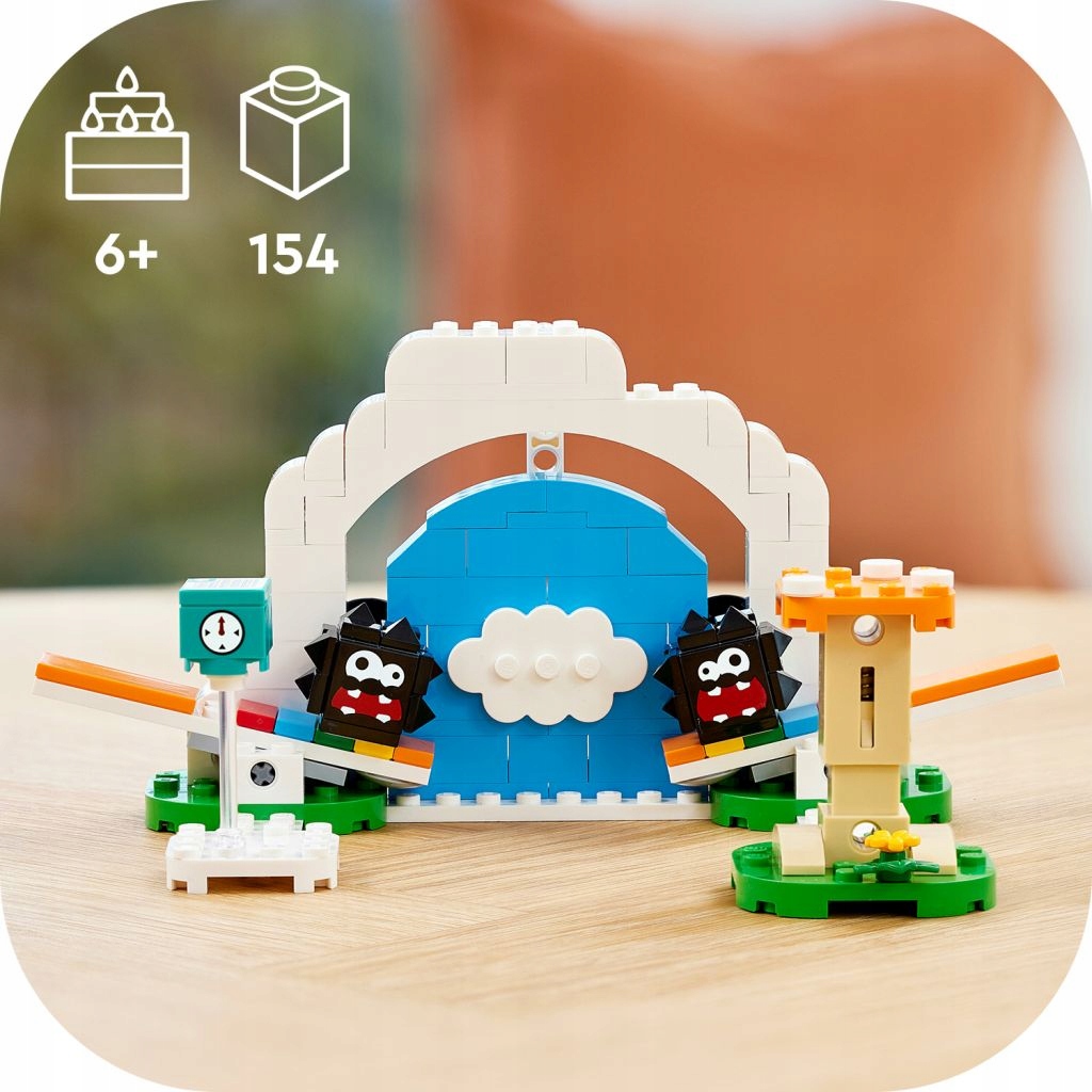 Lego Super Mario Salta Fuzzyego rozszerzenie 71405 Liczba elementów 154