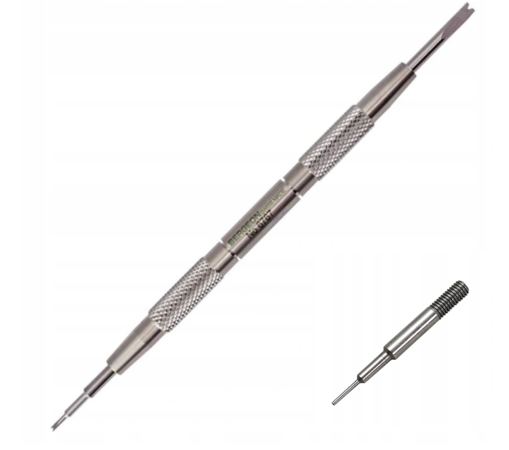 BERGEON do wymiany pasków teleskopów 3 KOŃCÓWKI ! Marka Bergeon