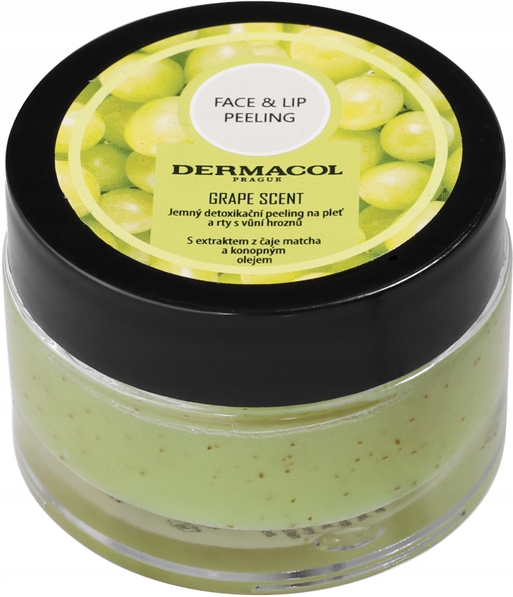 Dermacol peeling na obličej a rty Hroznové Víno