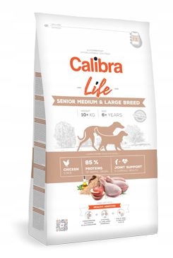 Levně Calibra Dog Life Senior Medium&Large Chicken 12kg