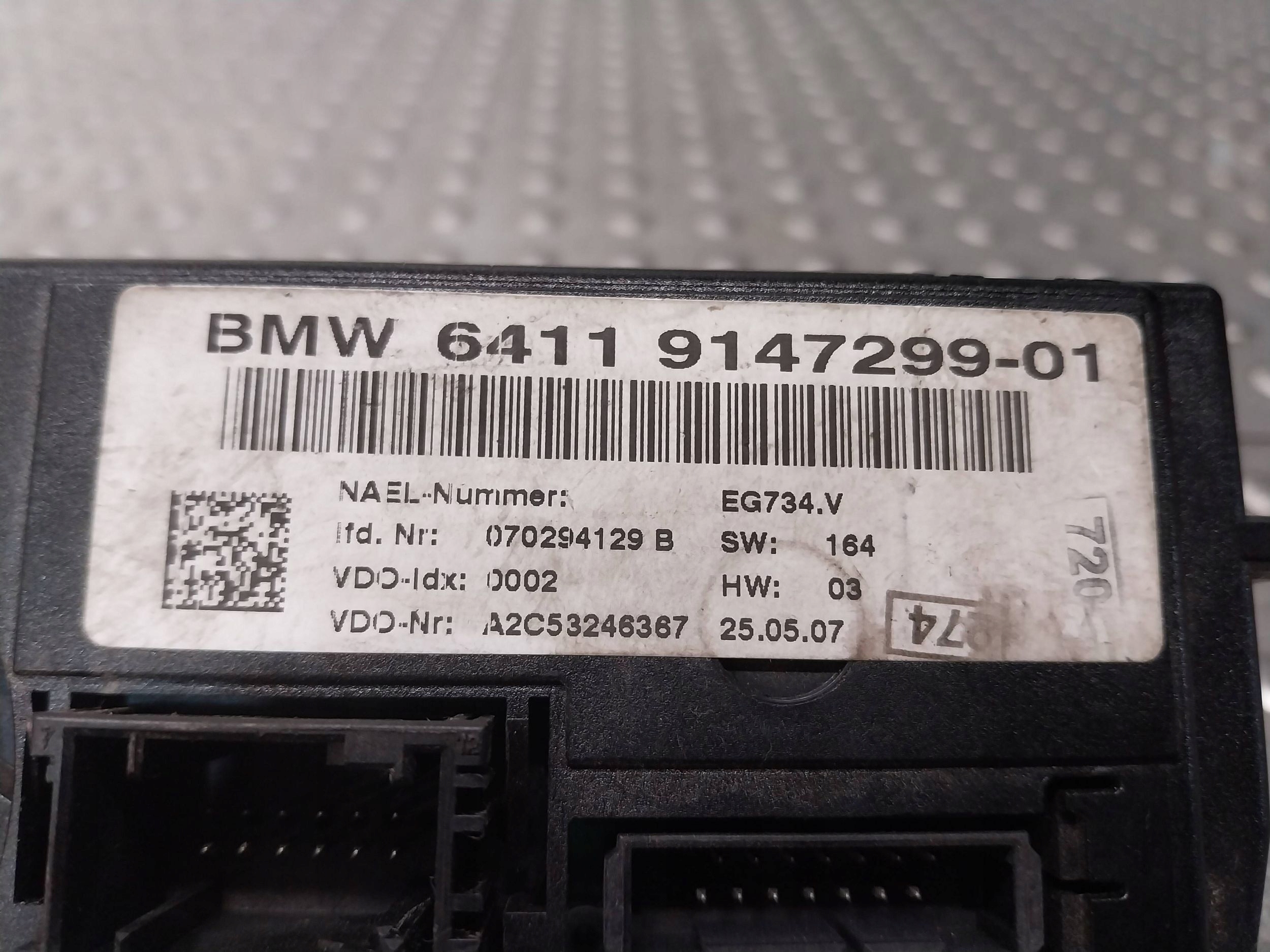 PANEL Bedienteil des lüfters klimaanlage 9147299 BMW E81 E82 E87 E88 E90 E93