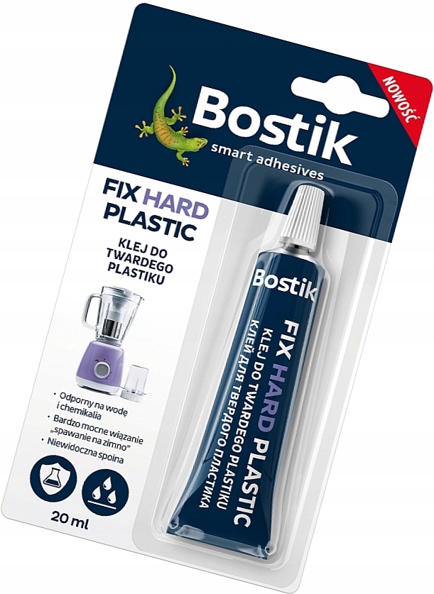 Bostik Fix Hard Plastic Klej Do Twardego Plastiku 20ml Do Kompozyt Tworz