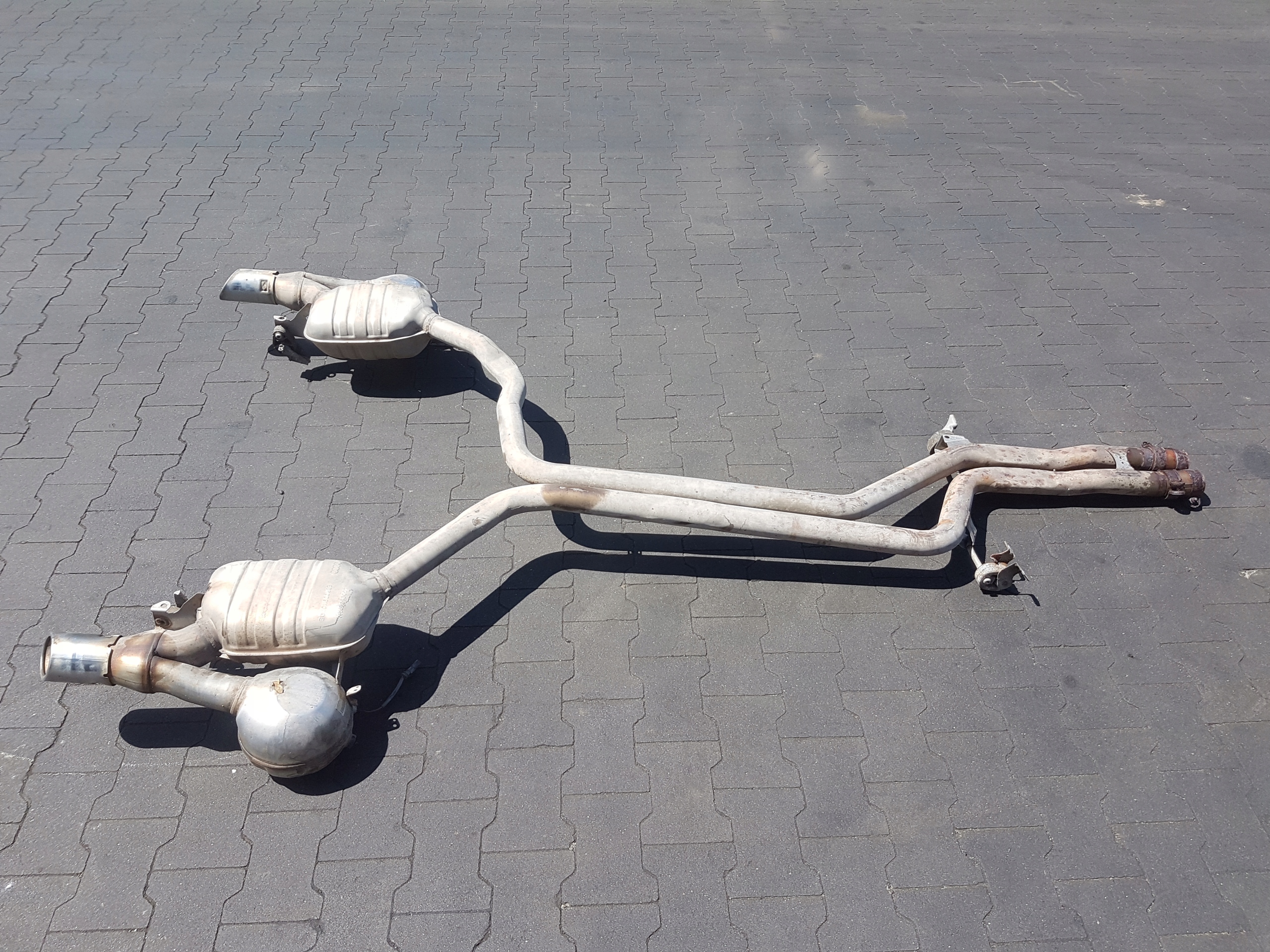 Complet Échappement AUDI A6-C7 2013 3.0 TDI 4G0131775 4G0253611N