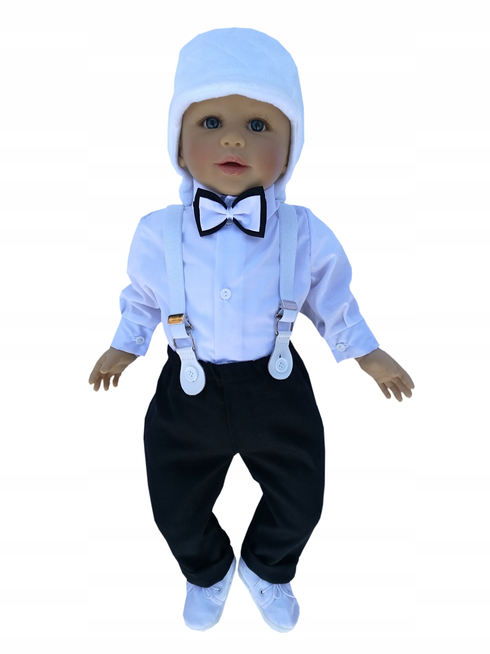 Ubranko do chrztu garnitur komplet dla chłopca dziecka wesele chrzest R74 Okazje chrzest