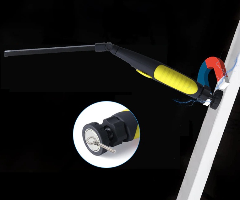 LAMPA LED WARSZTATOWA 360° LATARKA NA MAGNES, USB Marka inna