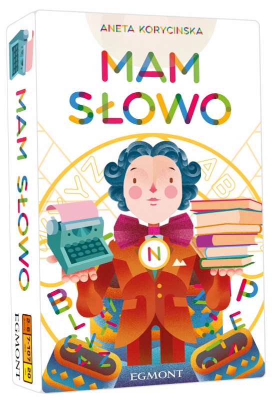 Gra planszowa Mam Słowo. Wydawnictwo Egmont