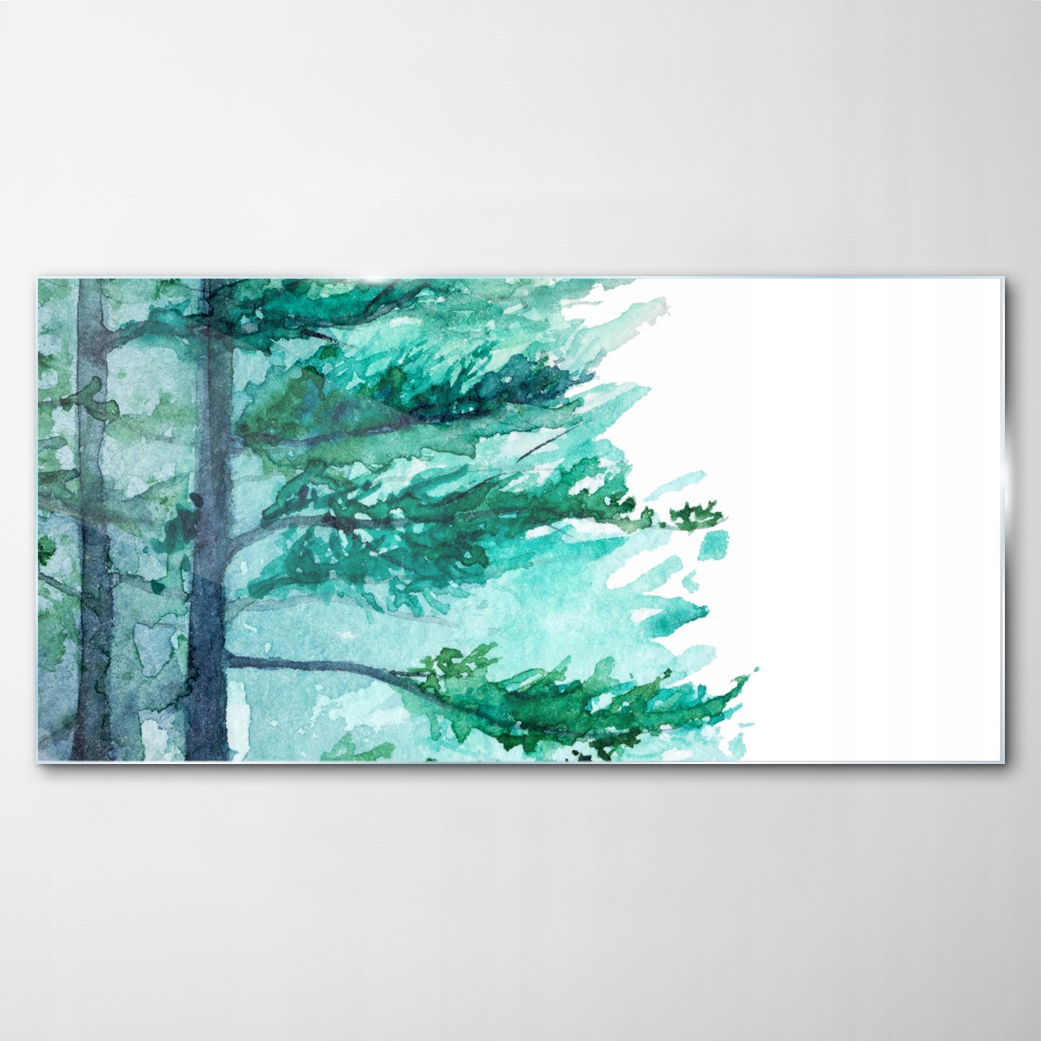 

Hartowany Obraz Szklany Zima Las Krajobraz 120x60