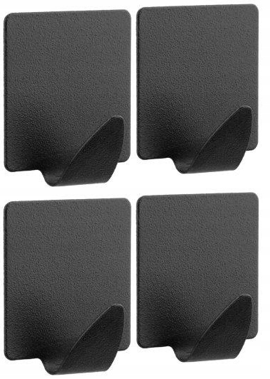 

Wieszak Samoprzylepny Na Ręcznik Czarny Loft 4SZT