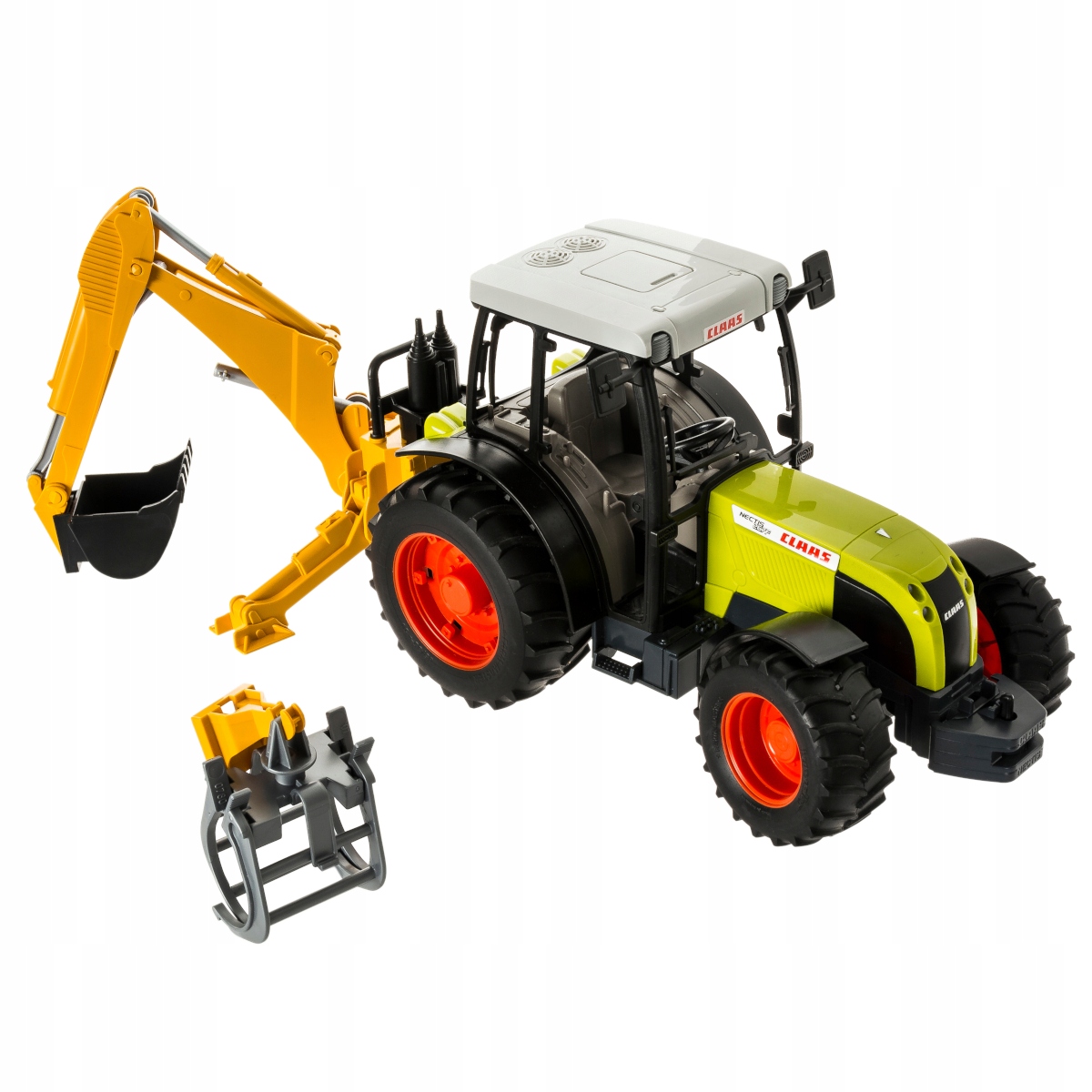 Traktor Class Nectis 267F + ramię koparki Bruder EAN (GTIN) 4001702021108