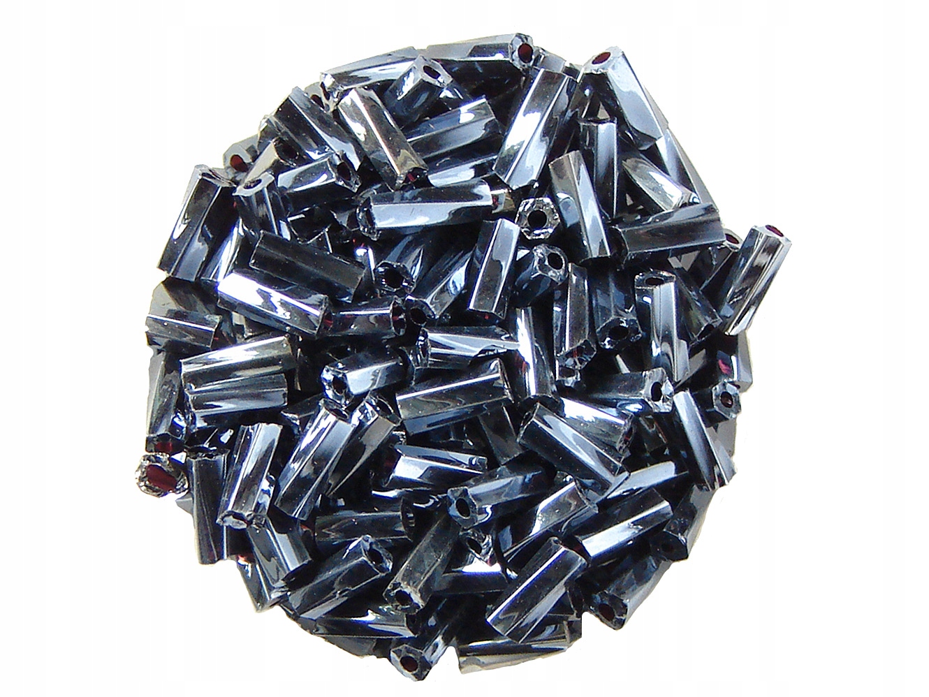 Rurka szklana skręcona 4x2mm 10g 450szt 4W46gr