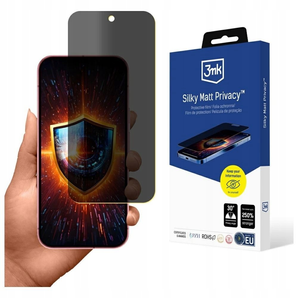 Folia prywatyzująca 3MK Silky Matt Privacy do Google Pixel 9