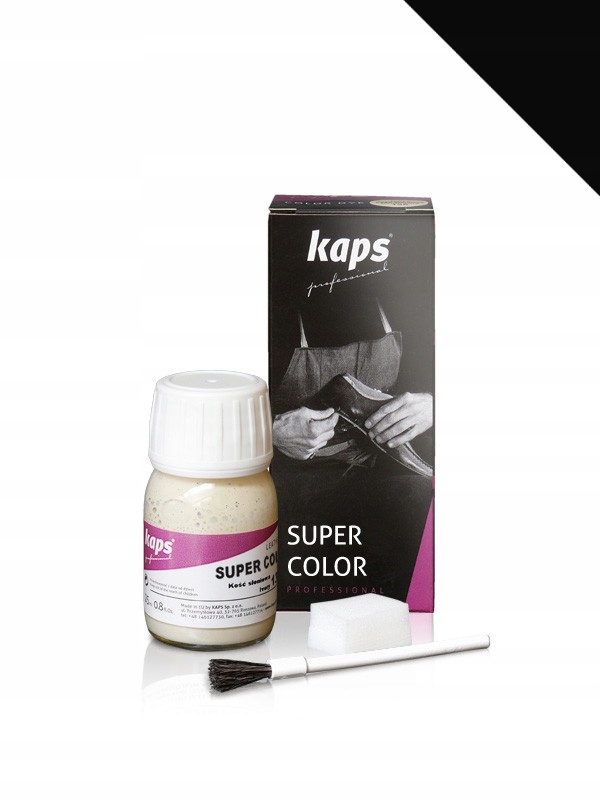 

Farba do skóry naturalnej i syntetycznej czarny